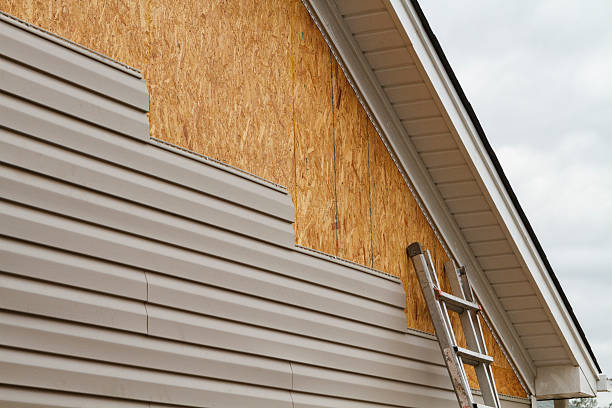 Professional Siding Replacement technician working in Waverly, MN